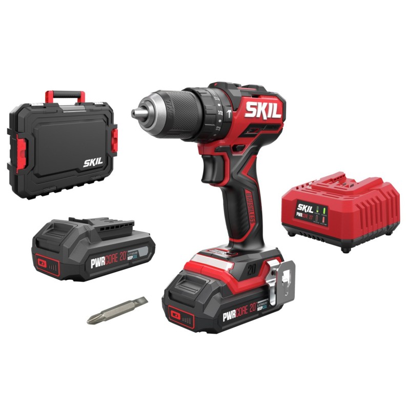 SKIL 3075 HC Taladro percutor a batería Compact brushless