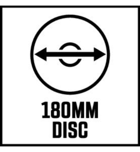 1350 AA Sierra de corte húmedo para azulejos 600W - Disco 180mm