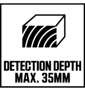 SKIL 1950 AA Detector Múltiple - Profundidad Detección 35 mm en Madera