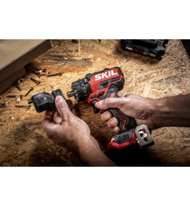 SKIL 3076 HC Taladro Percutor Multicabezal Compact «Brushless» - Intercambio Brocas
