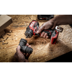 SKIL 3076 HC Taladro Percutor Multicabezal Compact «Brushless» - Intercambio Brocas
