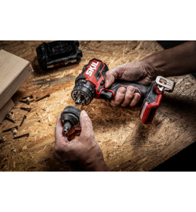 SKIL 3076 JA Taladro Percutor Multicabezal Compact «Brushless» - Diferentes Accesorios