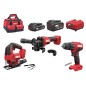 SKIL 3368 EA - Kit 3 Herramientas Brushless 20V con 2 Baterías y Cargador SKIL 3368 EA - Kit 3 Herramientas Brushless 20V con 2 Baterías y Cargador