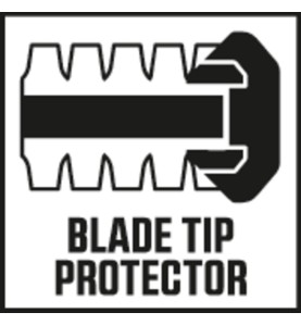 SKIL 0429 AA Cortasetos a batería - Blade Tip Protector