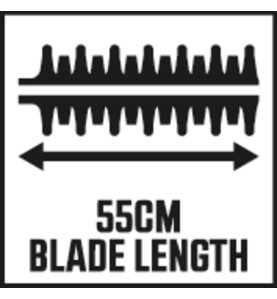 SKIL 0430 AA Cortasetos a batería - 55cm Blade Lenght