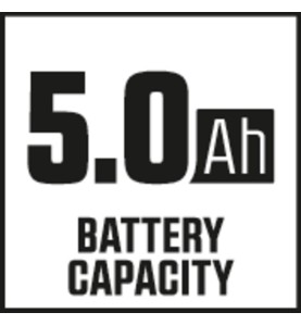 Batería_Ion_Litio_20V 5.0 Ah Skil - 5.0 Ah Batery Capacity