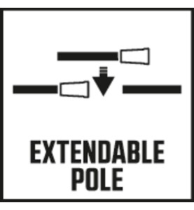 SKIL 0640 CA Cortasetos de pértiga a batería - Extendable Pole