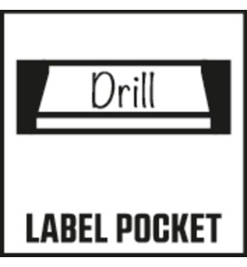 SKIL 2610S01669 Maletín modular para herramientas - Label Pocket